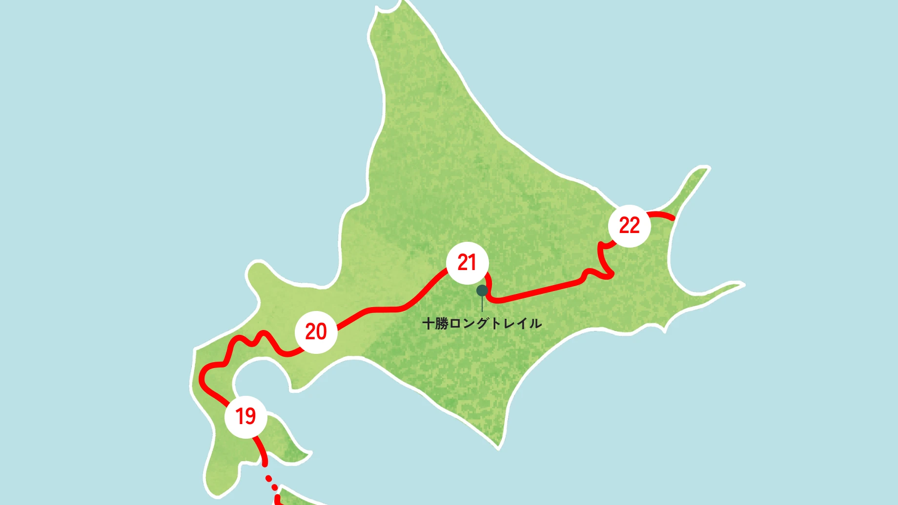 北海道エリアのルートサムネイル