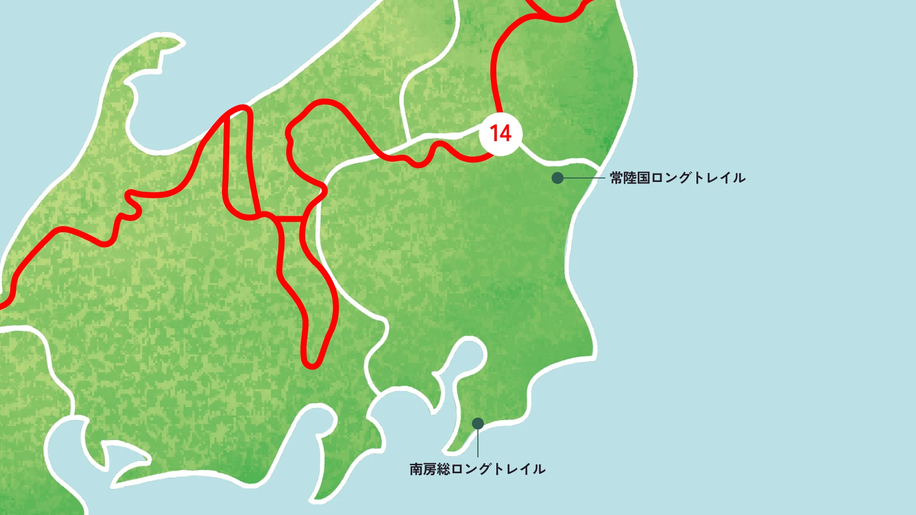 関東エリアのルートサムネイル