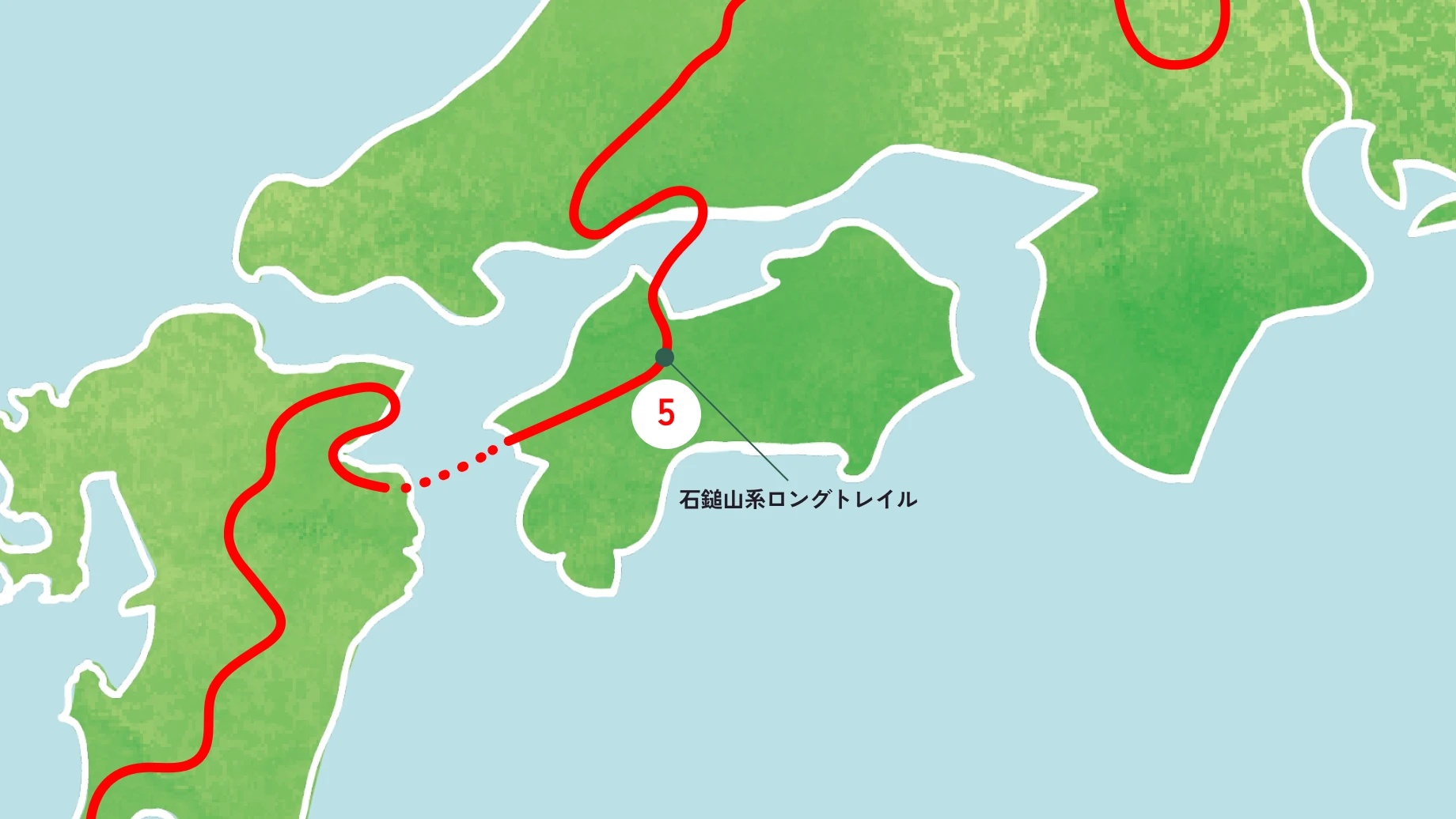 四国エリアのルートサムネイル